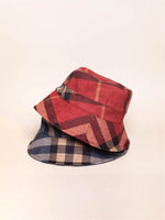 Load image into Gallery viewer, Tartan Bucket Hat
