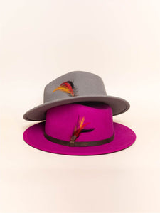 Feather Fedora Hat