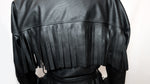 Load image into Gallery viewer, Fringe Leather Shirt Jacket
