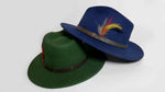 Load image into Gallery viewer, Feather Fedora Hat
