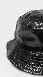 Load image into Gallery viewer, PU Shine Bucket Hat
